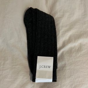 J Crew men’s cashmere blend dress socks